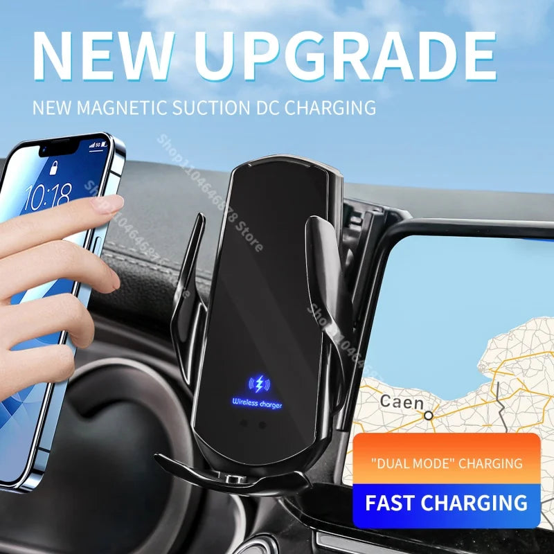 Auto Gadgets For Car AUDI A6 C7 4G A7 4G8 2012-2018 Car Phone Holder Special Fixed Bracket Base Wireless Charging Accessories