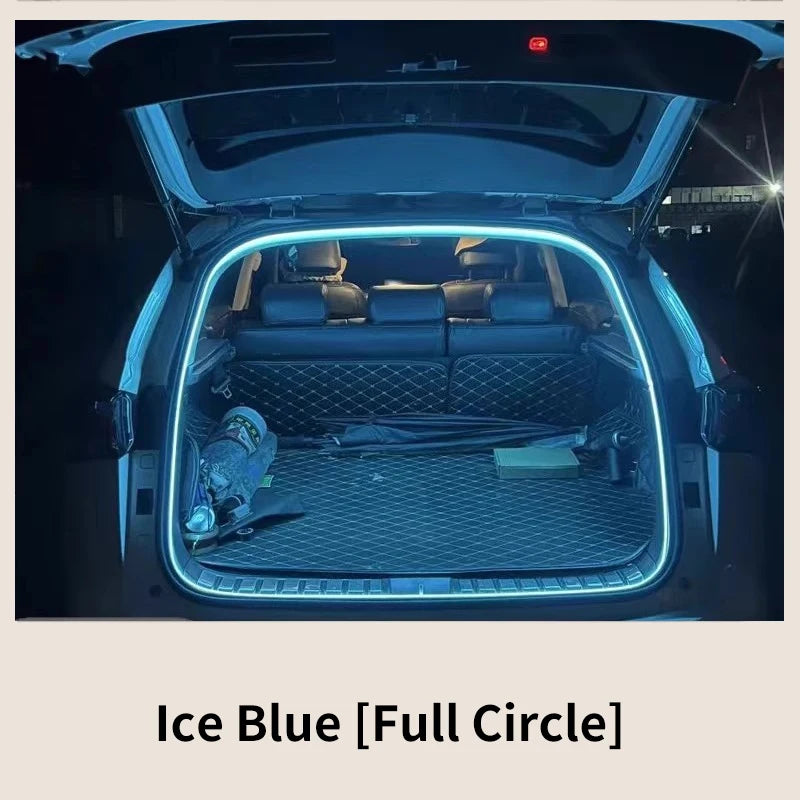 Car Trunk Lights, Automatic Induction Lights, LED Lights with Tailgate Lights, Car Reading Lights, and Interior Lights