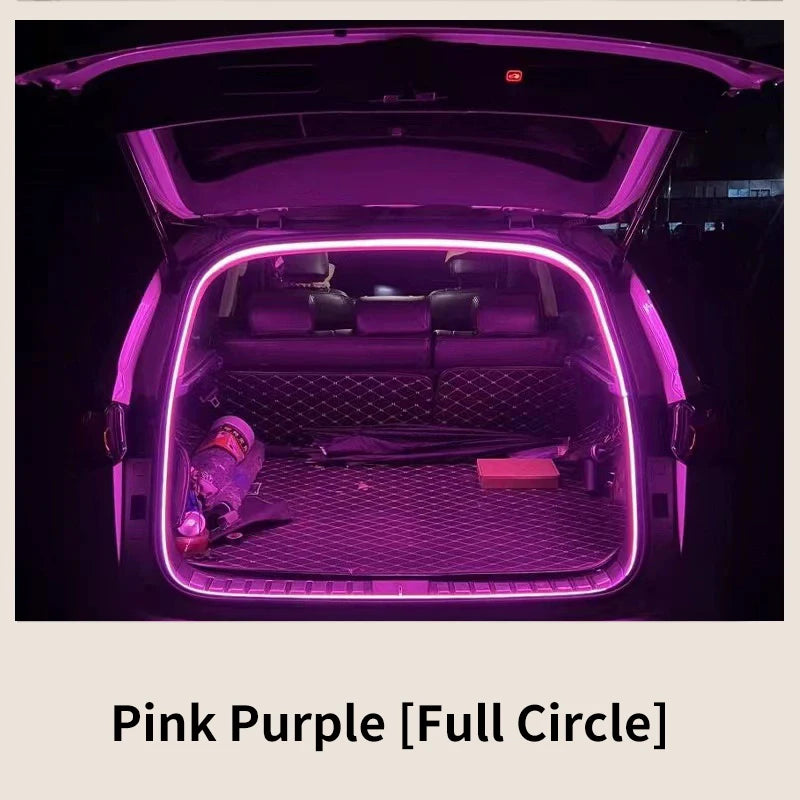 Car Trunk Lights, Automatic Induction Lights, LED Lights with Tailgate Lights, Car Reading Lights, and Interior Lights